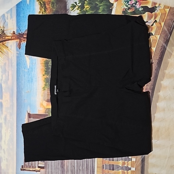 Franne Golde Black‎ High Waisted Pants Size 20 - Picture 3 of 6